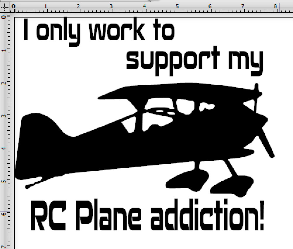 (image for) i only work to support my RC plane affiction